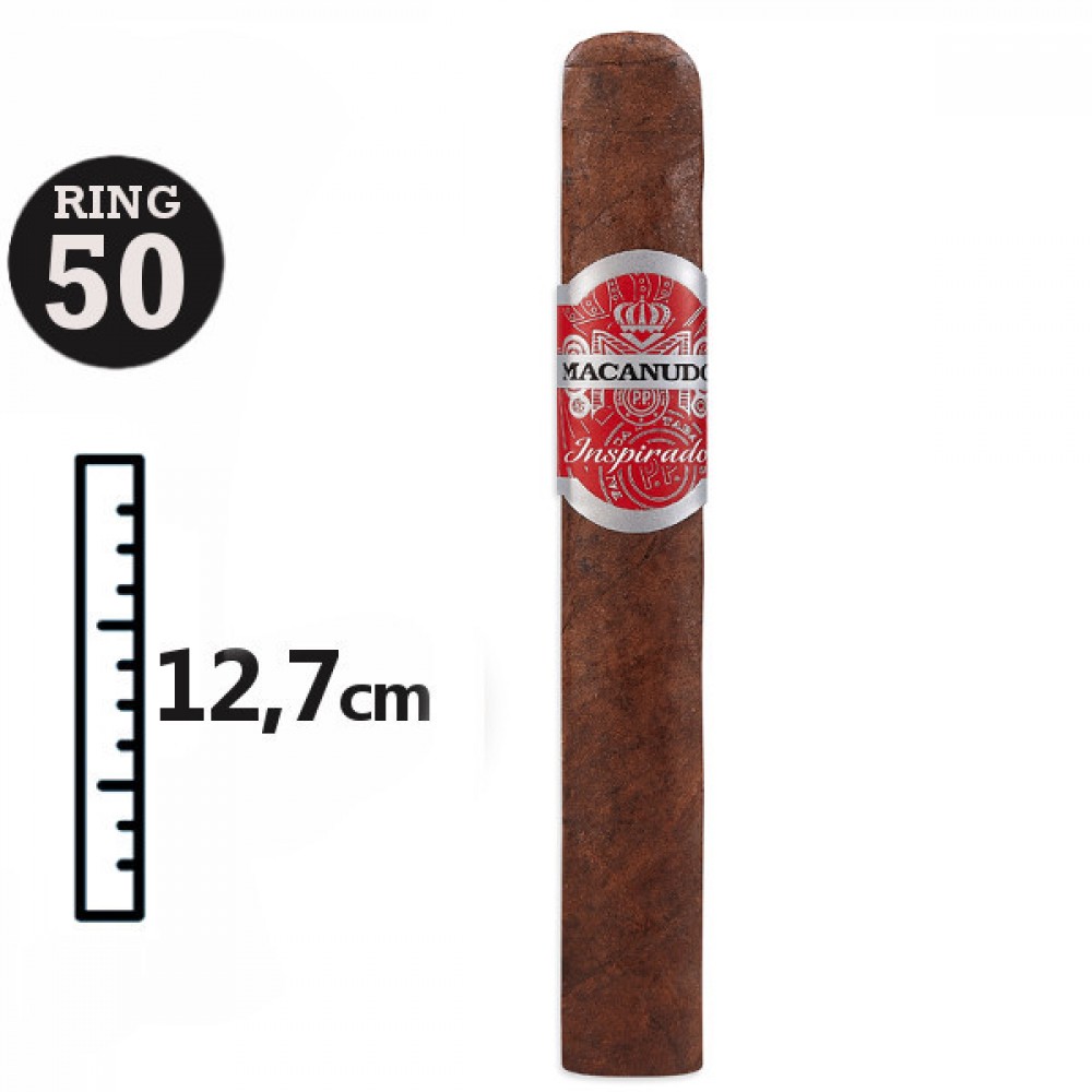 MACANUDO INSPIRADO RED ROBUSTO BOX PRESSED PUMIRRO50