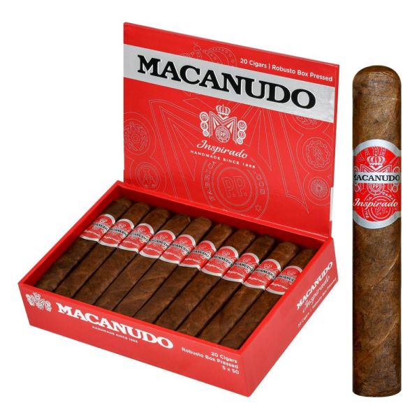 MACANUDO INSPIRADO RED ROBUSTO BOX PRESSED PUMIRRO50